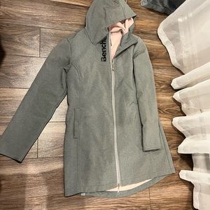 Very cool neoprene Bench jacket with fleece inside